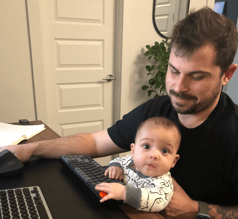 Working on code with colleagues